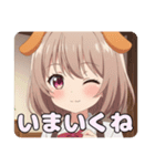 わんちゃんとお祭りみなみセット（個別スタンプ：7）