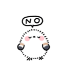 ふわふわシマエナガのフキダシスタンプ（個別スタンプ：2）
