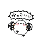 ふわふわシマエナガのフキダシスタンプ（個別スタンプ：7）