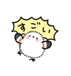 ふわふわシマエナガのフキダシスタンプ（個別スタンプ：22）