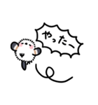ふわふわシマエナガのフキダシスタンプ（個別スタンプ：25）