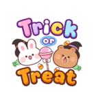 バゲットとブリーチーズのハロウィン秋（個別スタンプ：2）