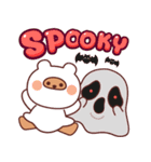 バゲットとブリーチーズのハロウィン秋（個別スタンプ：3）
