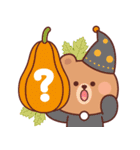バゲットとブリーチーズのハロウィン秋（個別スタンプ：17）