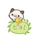 小さいシャム猫【吹き出し】（個別スタンプ：26）