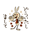 mottoのレトロラビ達♡便利（個別スタンプ：12）