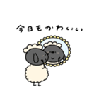 ポジティブなへんてこなひつじ（個別スタンプ：12）