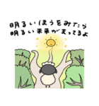 ポジティブなへんてこなひつじ（個別スタンプ：36）