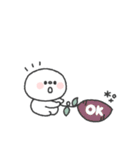 しらたま◎秋のあいさつ #1（個別スタンプ：2）