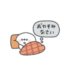 しらたま◎秋のあいさつ #1（個別スタンプ：6）