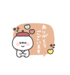 しらたま◎秋のあいさつ #1（個別スタンプ：8）
