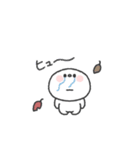 しらたま◎秋のあいさつ #1（個別スタンプ：27）