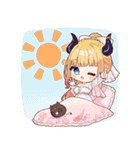 ホロライブ公式スタンプ「癒月ちょこ」（個別スタンプ：1）