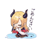 ホロライブ公式スタンプ「癒月ちょこ」（個別スタンプ：4）