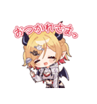 ホロライブ公式スタンプ「癒月ちょこ」（個別スタンプ：16）