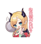 ホロライブ公式スタンプ「癒月ちょこ」（個別スタンプ：21）