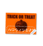 書き込める♥チョコレートの秋/冬/年賀状（個別スタンプ：1）