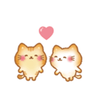 なかよしに送るパンねこ1（個別スタンプ：2）