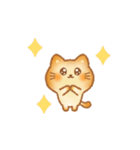 なかよしに送るパンねこ1（個別スタンプ：21）