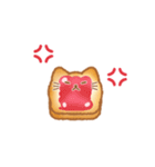 なかよしに送るパンねこ1（個別スタンプ：24）
