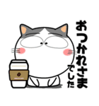 ハチワレ猫★ビジネス敬語（個別スタンプ：12）