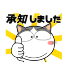 ハチワレ猫★ビジネス敬語（個別スタンプ：29）