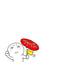 小さい丸くて白いヤツ67（個別スタンプ：20）