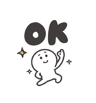 だれでも使える★もちもちでまるいの。（個別スタンプ：3）