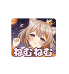 ハロウィンみなみアニメーション（個別スタンプ：3）