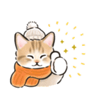 秋冬の毎日☆猫たちのスタンプ（個別スタンプ：21）
