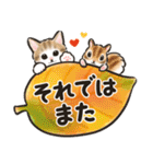 秋冬の毎日☆猫たちのスタンプ（個別スタンプ：36）