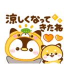 ぺんぺんの秋日記♡着ぐるみペンギン（個別スタンプ：4）