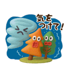 秋冬ず～っと使える♡3Dほのぼのカノジョ（個別スタンプ：25）