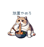 メンヘラカップル猫【連絡・面白い】（個別スタンプ：6）