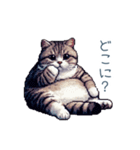 メンヘラカップル猫【連絡・面白い】（個別スタンプ：12）