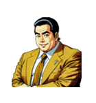男全振り ビジネス王2【無言スタンプ】（個別スタンプ：36）