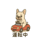 フレンチブルドッグのターボくん（個別スタンプ：12）