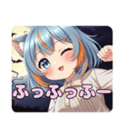 ハロウィンみなみありさスタンプセット（個別スタンプ：14）