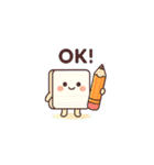 可愛いかわいい文房具（個別スタンプ：1）