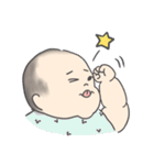 もっちりあかちゃん3（個別スタンプ：16）