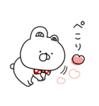 赤いくまちょん♡優し〜い気遣い敬語♡続編（個別スタンプ：7）