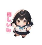 ぽっちゃり癒しガール（個別スタンプ：19）