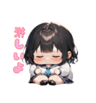 ぽっちゃり癒しガール（個別スタンプ：20）
