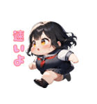 ぽっちゃり癒しガール（個別スタンプ：29）