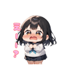 ぽっちゃり癒しガール（個別スタンプ：30）