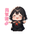 ぽっちゃり癒しガール（個別スタンプ：34）