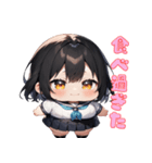 ぽっちゃり癒しガール（個別スタンプ：36）