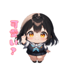 ぽっちゃり癒しガール（個別スタンプ：40）