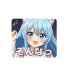 ハロウィンありさアニメーション（個別スタンプ：5）
