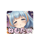 ハロウィンありさアニメーション（個別スタンプ：16）